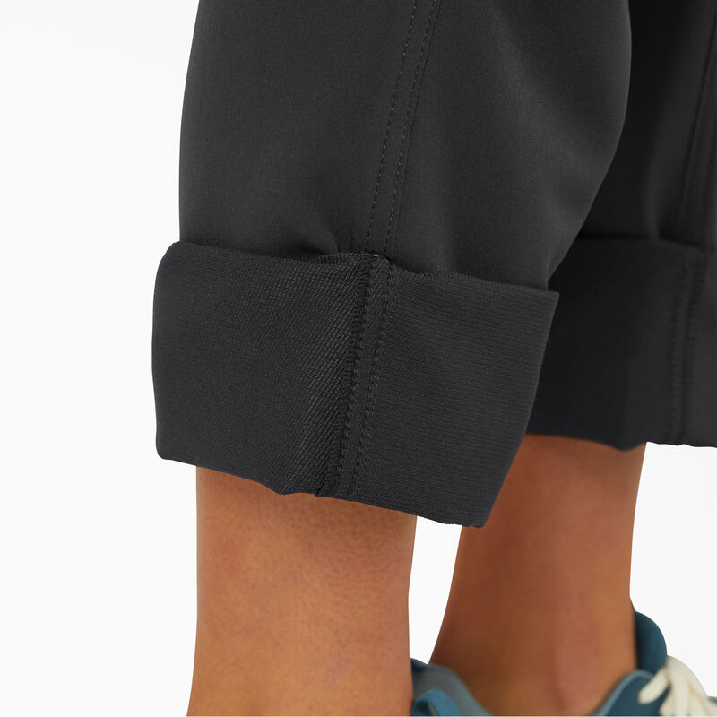 Dickies Cooling Relaxed Straight Fit Roll-Up Pants Black ID-CxlH0b97