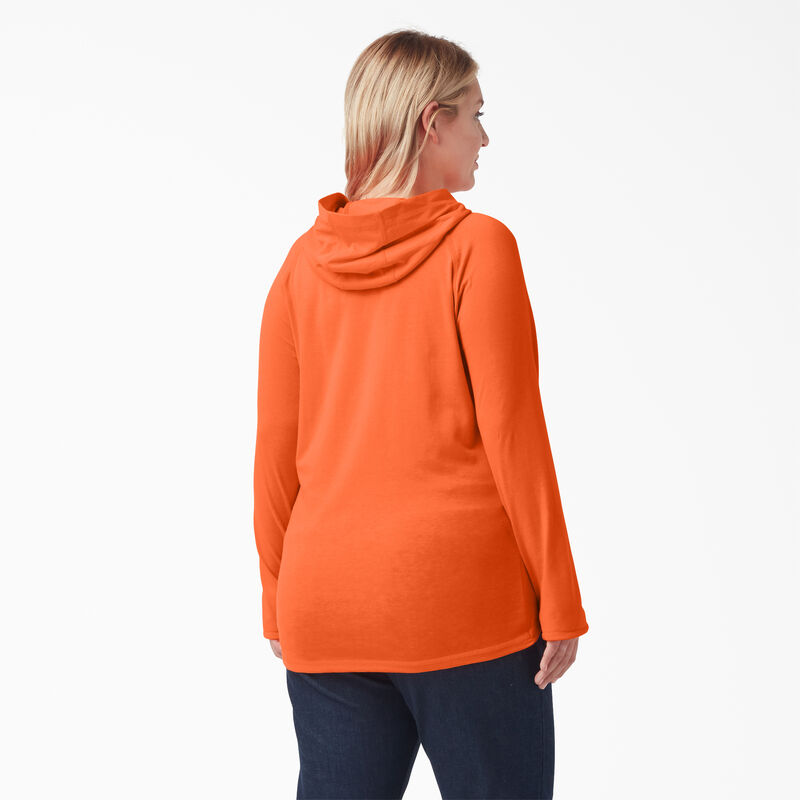 Dickies Plus Cooling Performance Sun Shirt Bright Orange ID-D0mbodsx