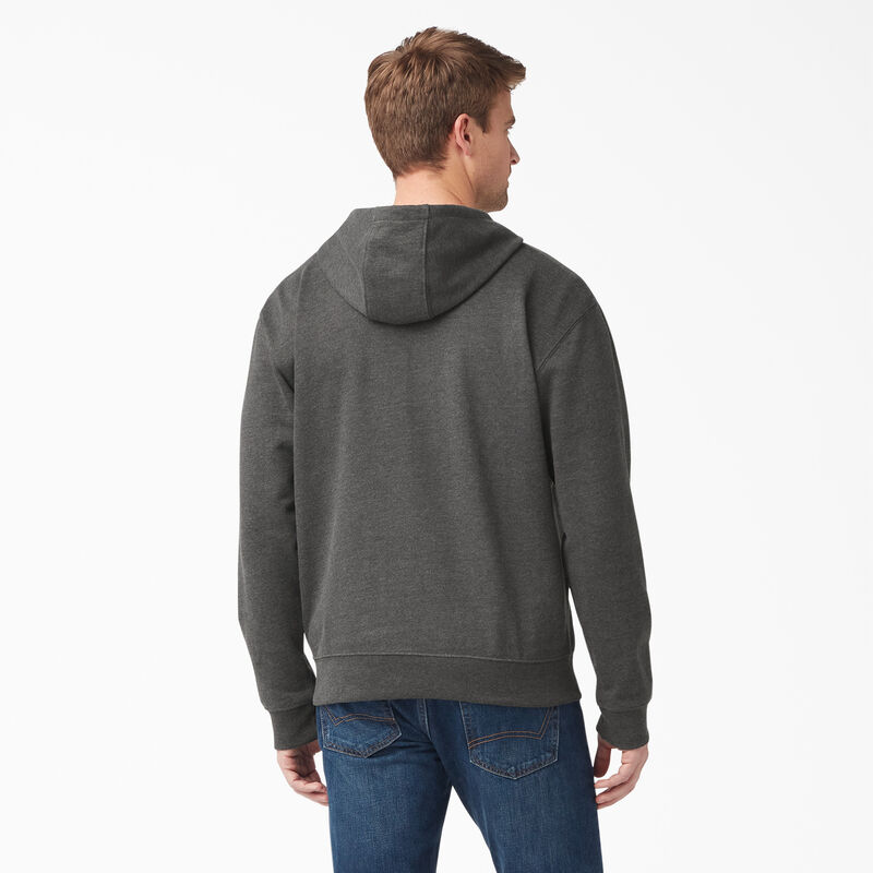 Dickies Midweight Fleece Hoodie Dark Heather Gray ID-DCwnd2Y4