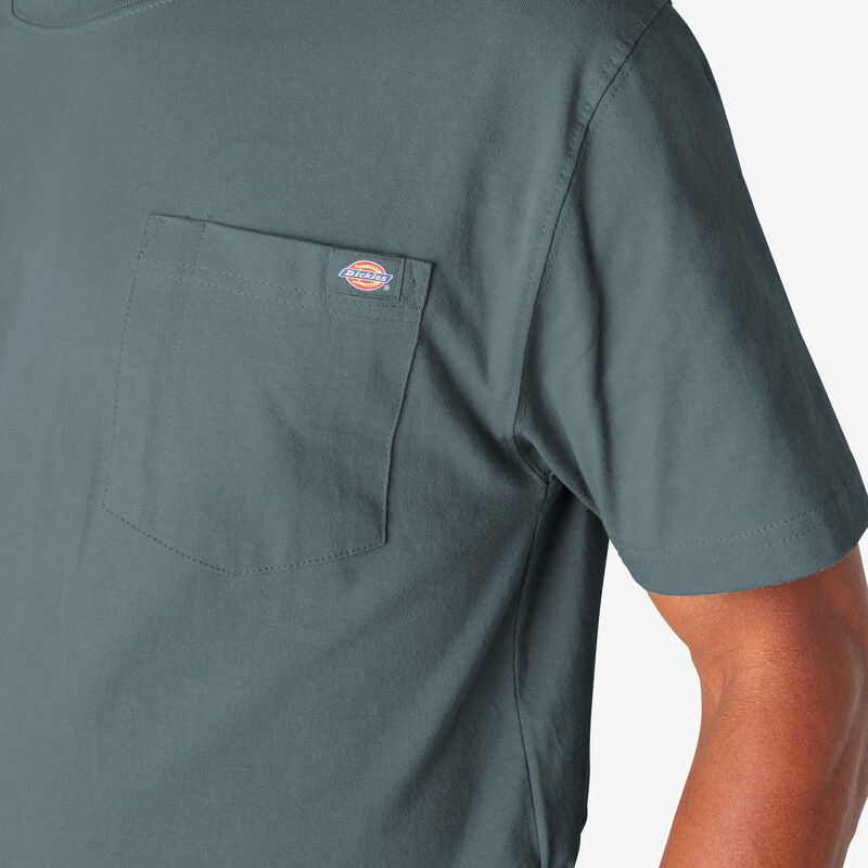Dickies Heavyweight Short Sleeve Pocket T-Shirt Smoke Blue ID-DKDF9VfQ