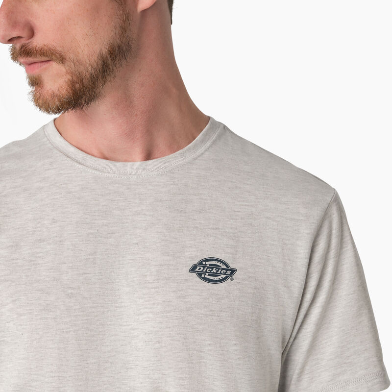 Dickies Cooling Performance Graphic T-Shirt Ash Gray ID-DMjFmuST