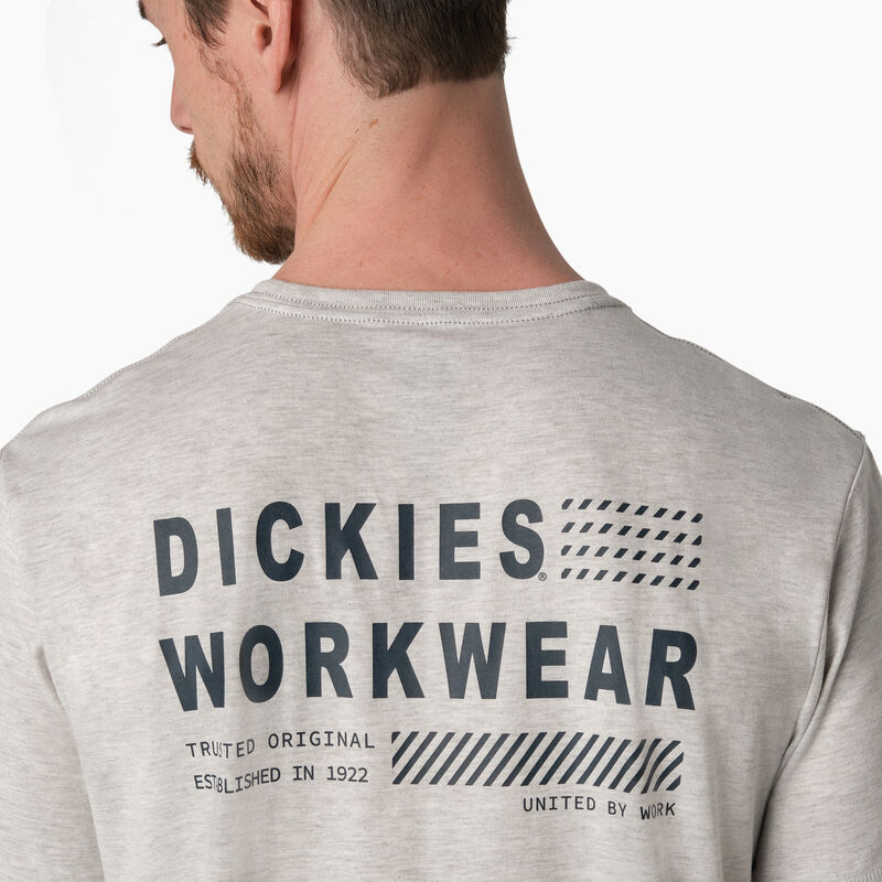 Dickies Cooling Performance Graphic T-Shirt Ash Gray ID-DMjFmuST