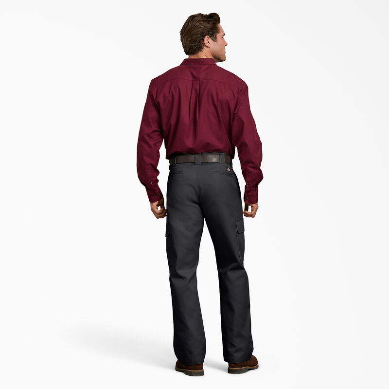 Dickies Relaxed Fit Cargo Work Pants Black ID-DOvBFFfX