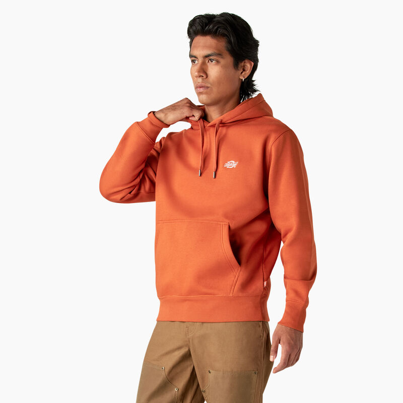 Dickies Summerdale Hoodie Bombay Brown ID-DRs15yfu