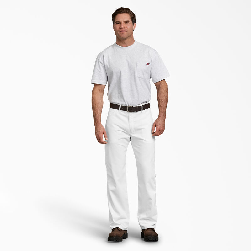 Dickies FLEX Relaxed Fit Painter's Pants White ID-DUKaV7mW