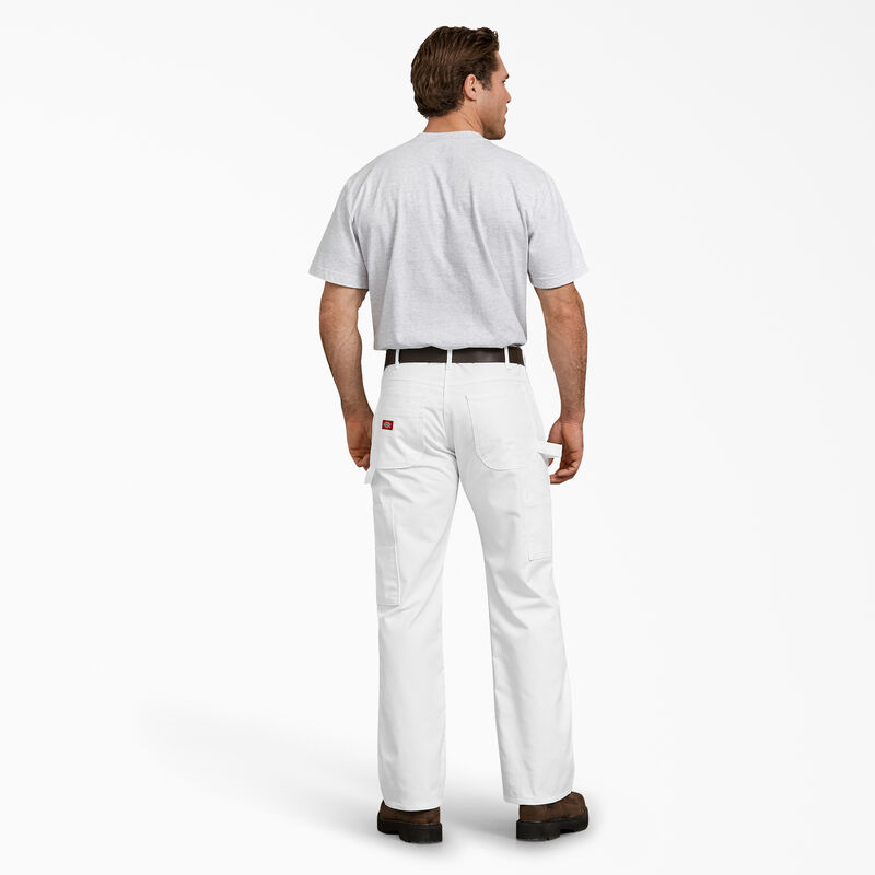 Dickies FLEX Relaxed Fit Painter's Pants White ID-DUKaV7mW