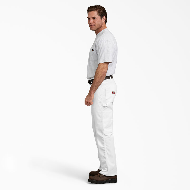 Dickies FLEX Relaxed Fit Painter's Pants White ID-DUKaV7mW