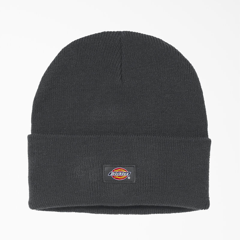 Dickies Cuffed Knit Beanie Dark Charcoal ID-DUNuIOeT