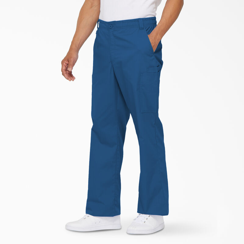 Dickies Men's EDS Signature Cargo Scrub Pants Royal Blue ID-DfZysoAy