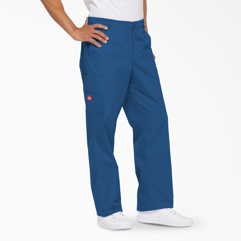 Dickies Men's EDS Signature Cargo Scrub Pants Royal Blue ID-DfZysoAy