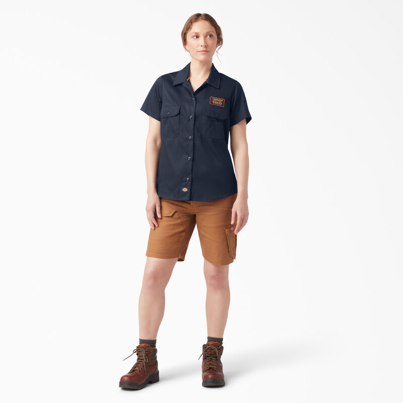 Dickies Traeger x Dickies Ultimate Grilling Shirt Dark Navy ID-DgXueHfU
