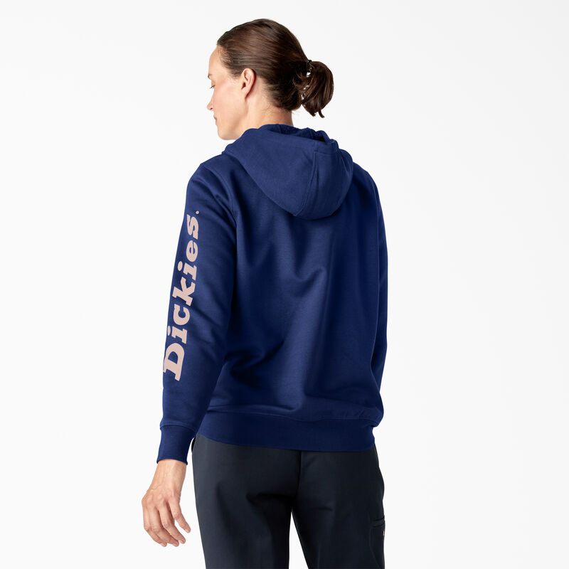 Dickies Heavyweight Logo Sleeve Pullover Surf Blue ID-DqsyxdTj
