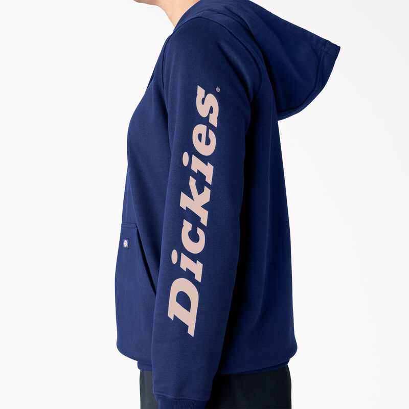 Dickies Heavyweight Logo Sleeve Pullover Surf Blue ID-DqsyxdTj