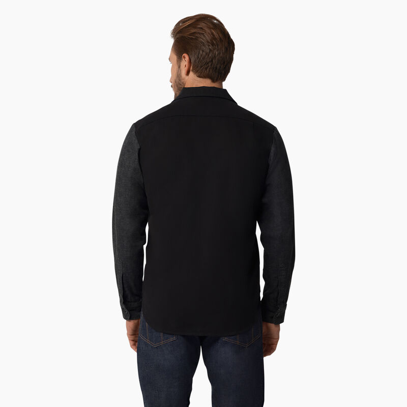 Dickies 1922 Long Sleeve Shirt Rinsed Black ID-DtujlGgb