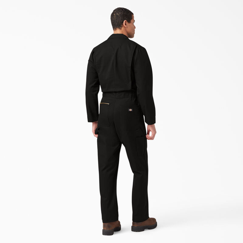 Dickies Deluxe Blended Long Sleeve Coveralls Black ID-E4YkusdM