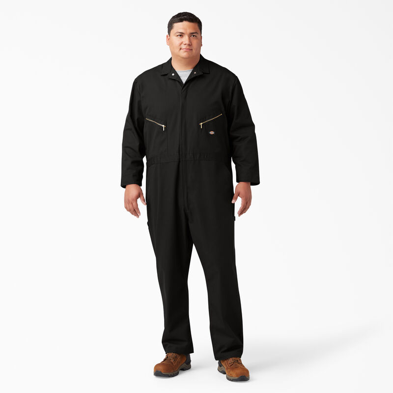 Dickies Deluxe Blended Long Sleeve Coveralls Black ID-E4YkusdM