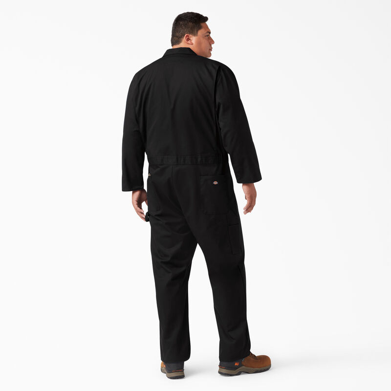 Dickies Deluxe Blended Long Sleeve Coveralls Black ID-E4YkusdM