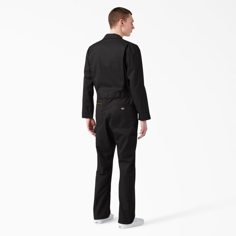 Dickies Deluxe Blended Long Sleeve Coveralls Black ID-E4YkusdM