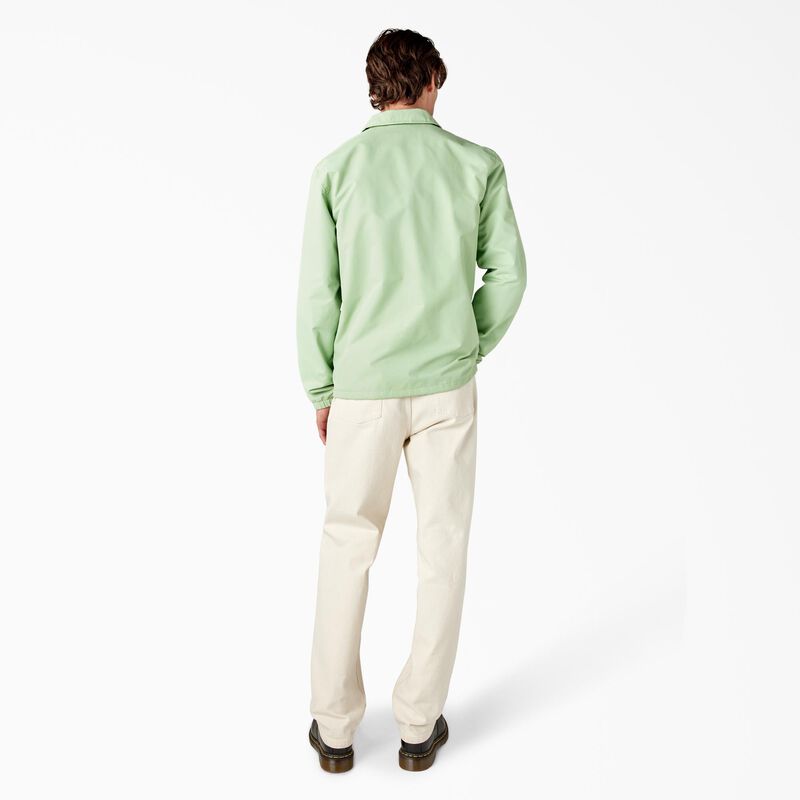 Dickies Oakport Coaches Jacket Quiet Green ID-E6gQQ2iK