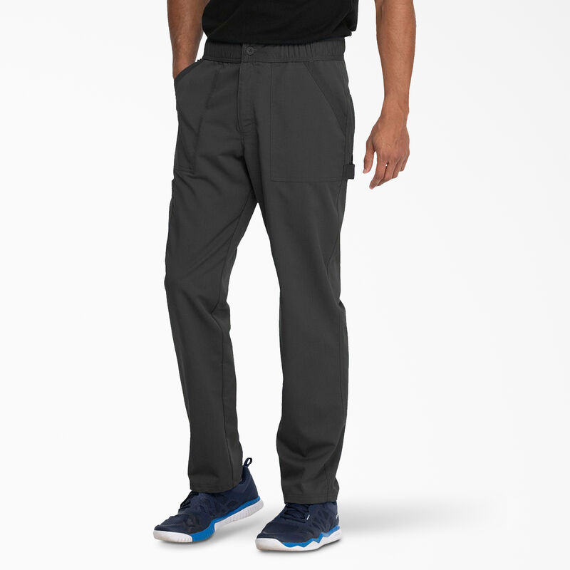 Dickies Men's Balance Zip Fly Scrub Pants Pewter Gray ID-EAMKFO8Q