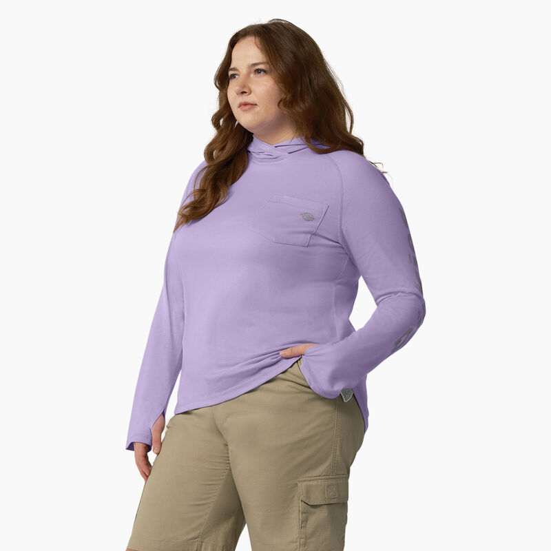 Dickies Plus Cooling Performance Sun Shirt Purple Rose ID-ED6mRuwR