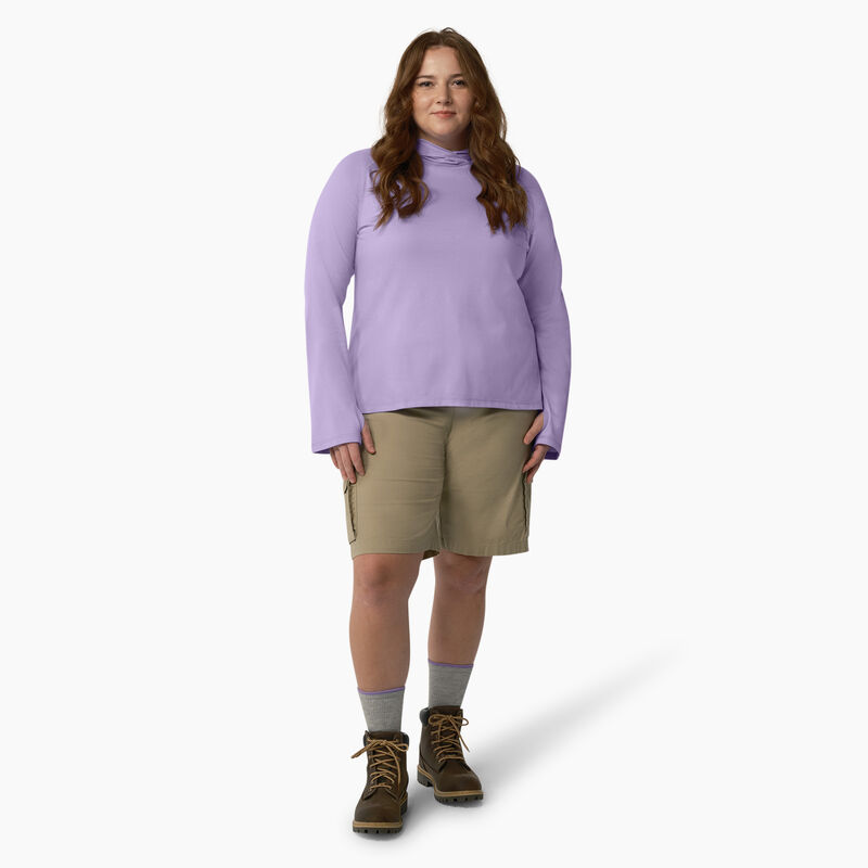 Dickies Plus Cooling Performance Sun Shirt Purple Rose ID-ED6mRuwR