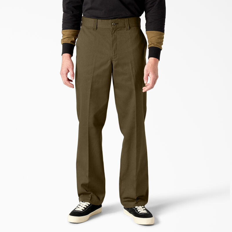 Dickies Skateboarding Regular Fit Twill Pants Dark Olive ID-EGxkvaOg