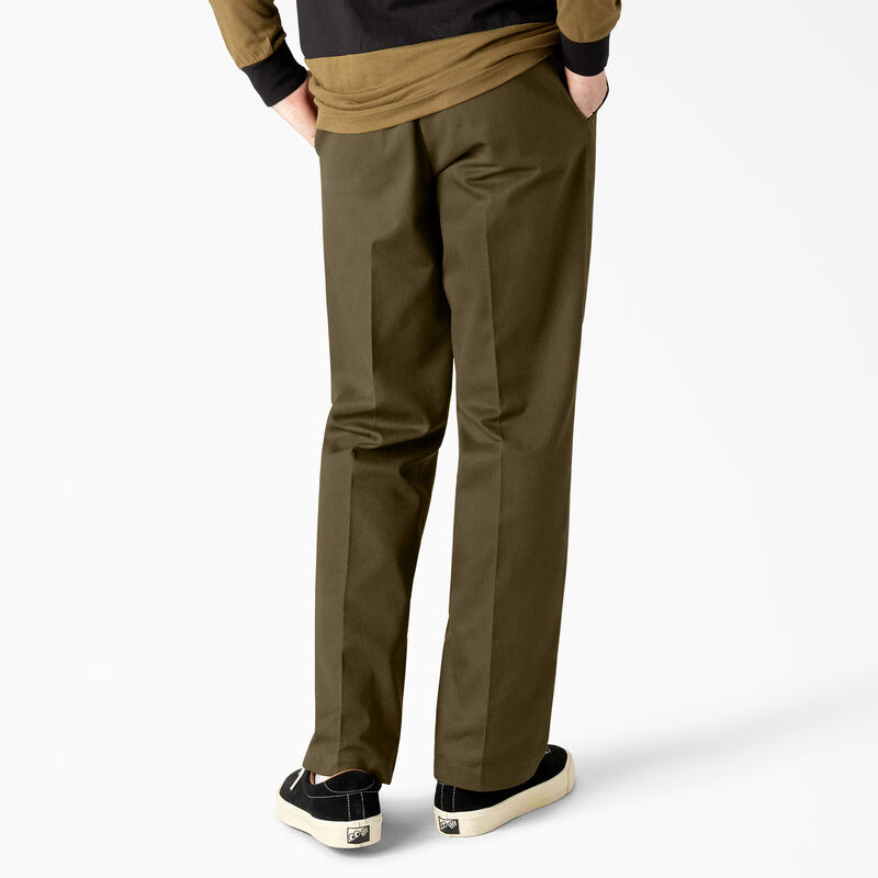 Dickies Skateboarding Regular Fit Twill Pants Dark Olive ID-EGxkvaOg