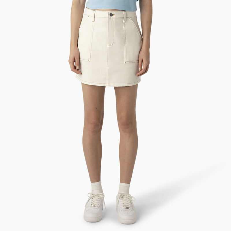 Dickies High Waisted Carpenter Skirt Cloud ID-EINJ99vh