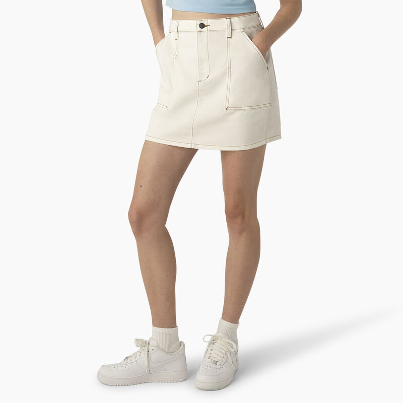 Dickies High Waisted Carpenter Skirt Cloud ID-EINJ99vh