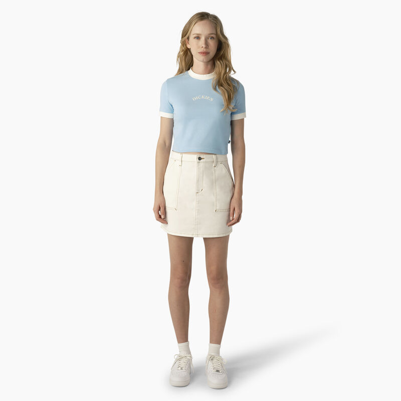 Dickies High Waisted Carpenter Skirt Cloud ID-EINJ99vh