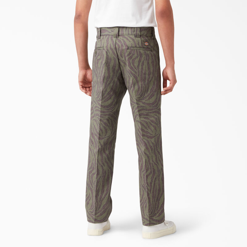 Dickies Tiger Print Pants Dark Port Tiger Print ID-EIesLD1x