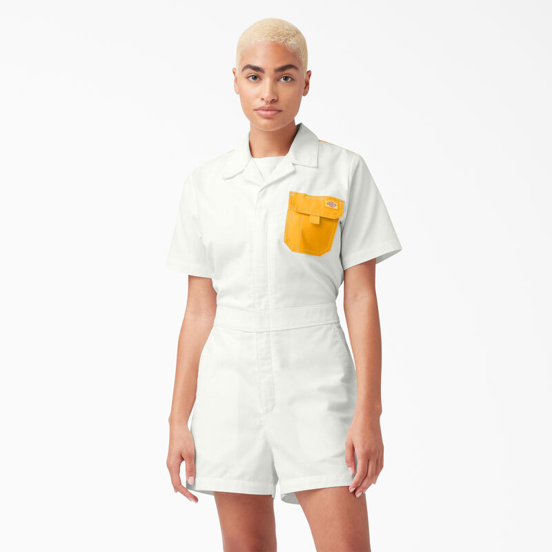Dickies Regular Fit Ripstop Shortalls Rinsed Cloud ID-EMc1Wxam