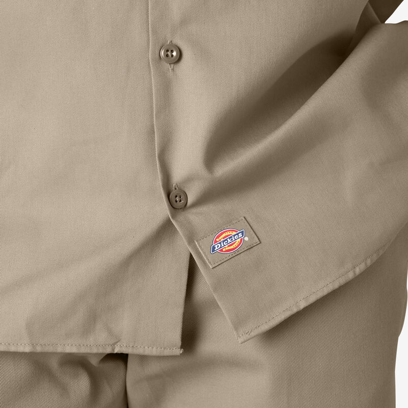 Dickies Long Sleeve Work Shirt Desert Sand ID-EWUlTtvS