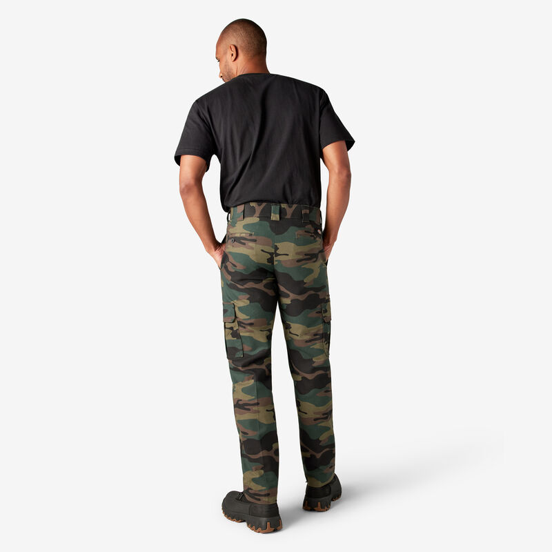 Dickies Slim Fit Cargo Pants Hunter Green Camo ID-EZ12ec2D