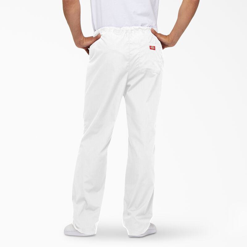 Dickies Unisex EDS Signature Scrub Pants White ID-Eeo7czNz