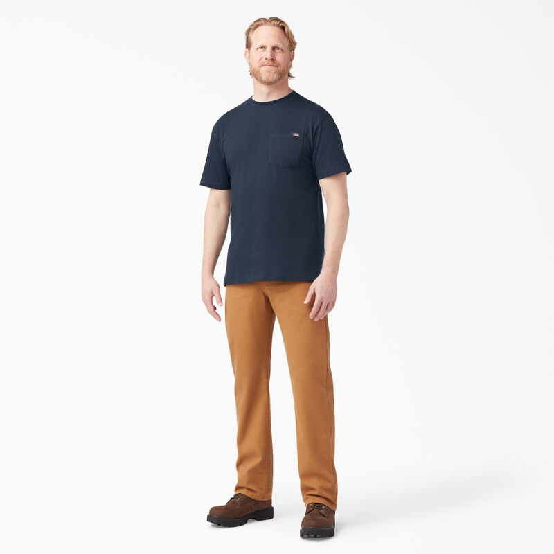 Dickies Lightweight Short Sleeve Pocket T-Shirt Dark Navy ID-ElE3KPyv