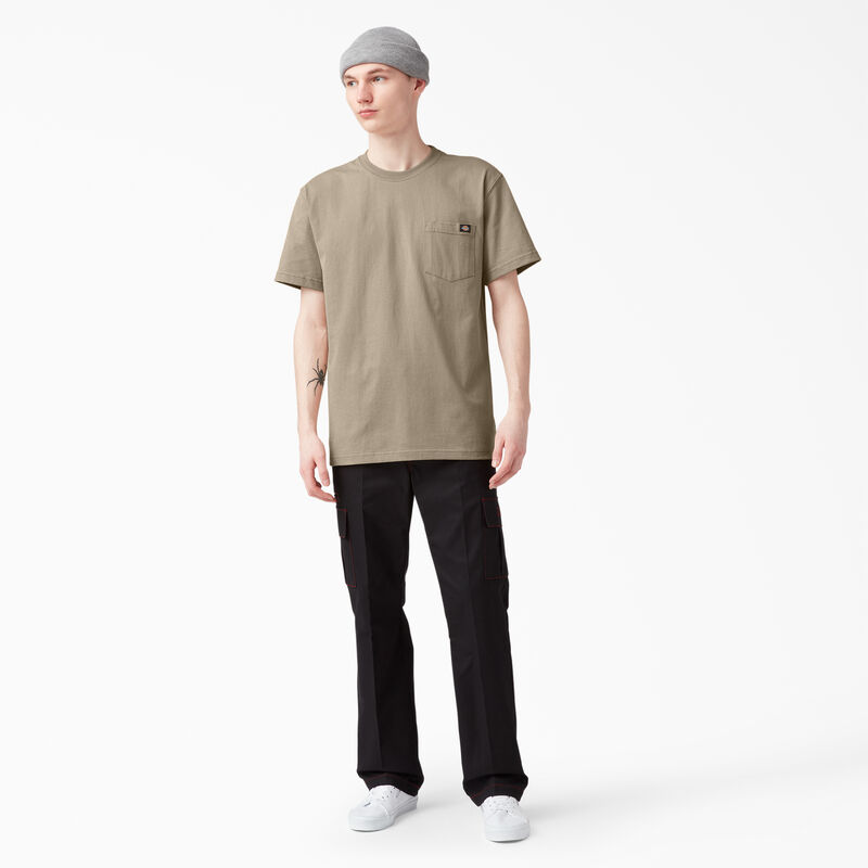 Dickies Heavyweight Short Sleeve Pocket T-Shirt Desert Sand ID-EuAr0iTv