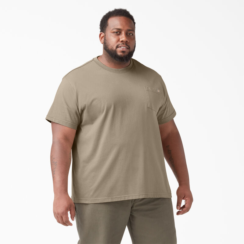 Dickies Heavyweight Short Sleeve Pocket T-Shirt Desert Sand ID-EuAr0iTv