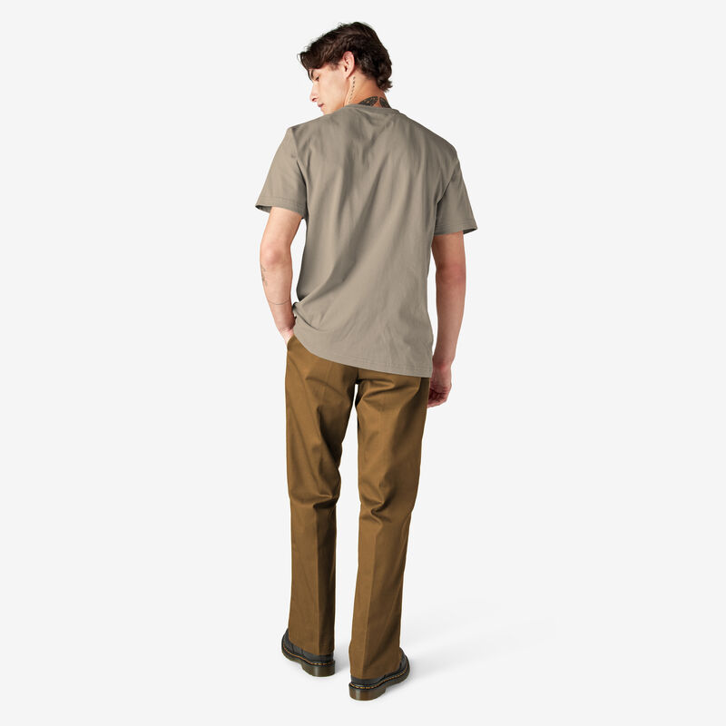 Dickies Heavyweight Short Sleeve Pocket T-Shirt Desert Sand ID-EuAr0iTv