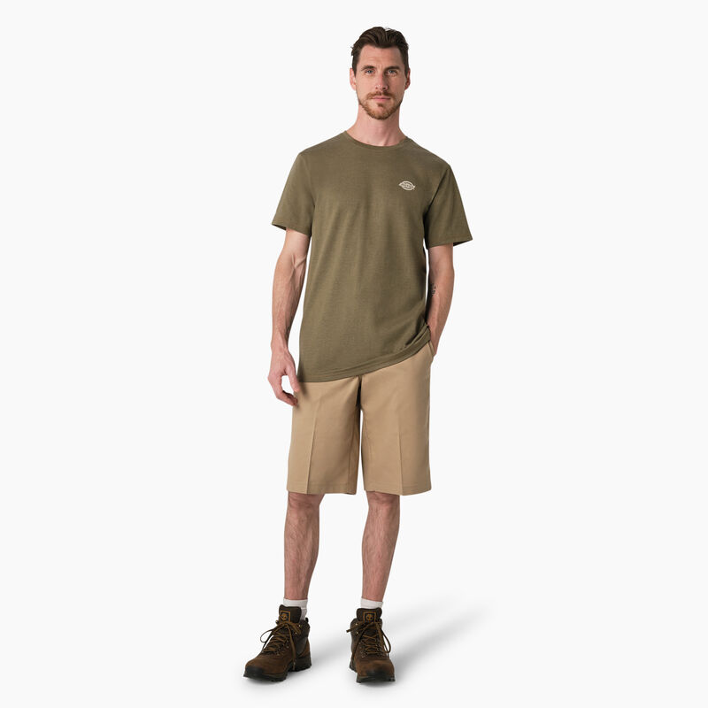 Dickies Cooling Performance Graphic T-Shirt Military Green Heather ID-EuOFSoKm
