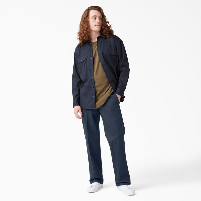 Dickies Slim Fit Work Pants Dark Navy ID-F0uTgTVF