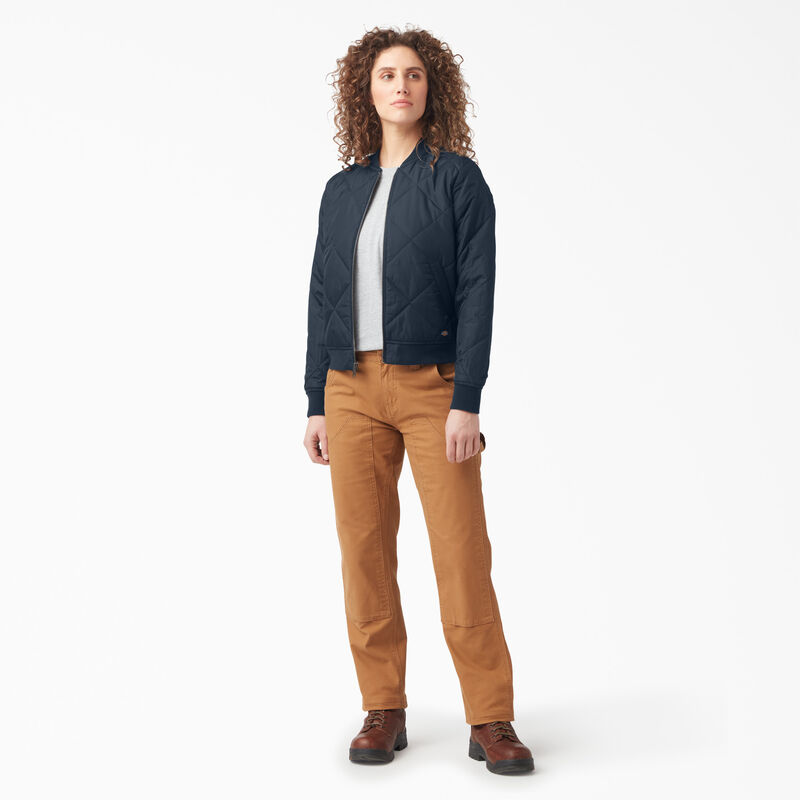 Dickies Quilted Bomber Jacket Dark Navy ID-FDkVHboh