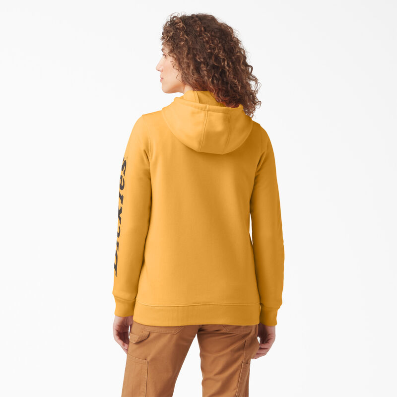 Dickies Heavyweight Logo Sleeve Pullover Orange Glow ID-FUkbjI3v