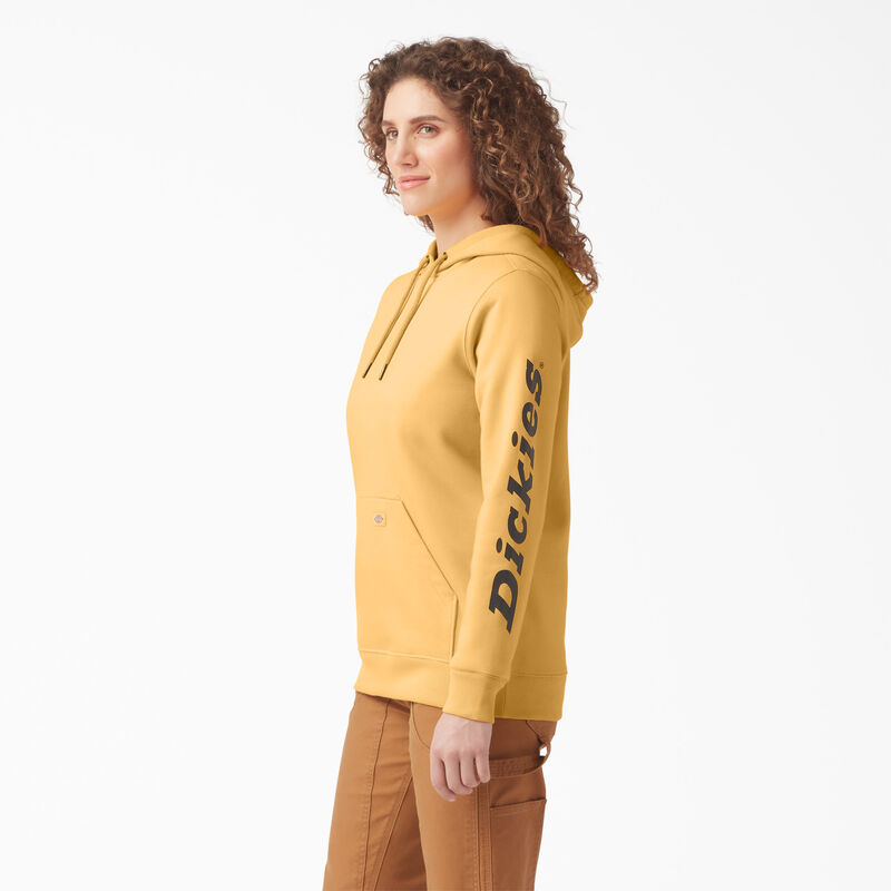 Dickies Heavyweight Logo Sleeve Pullover Orange Glow ID-FUkbjI3v