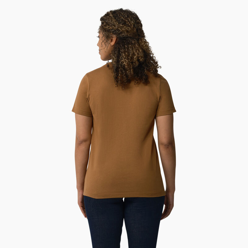 Dickies Heavyweight Short Sleeve Pocket T-Shirt Brown Duck ID-FfXIQY4Y