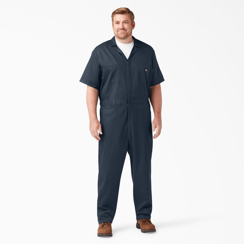 Dickies FLEX Short Sleeve Coveralls Dark Navy ID-Fj0fiVGE