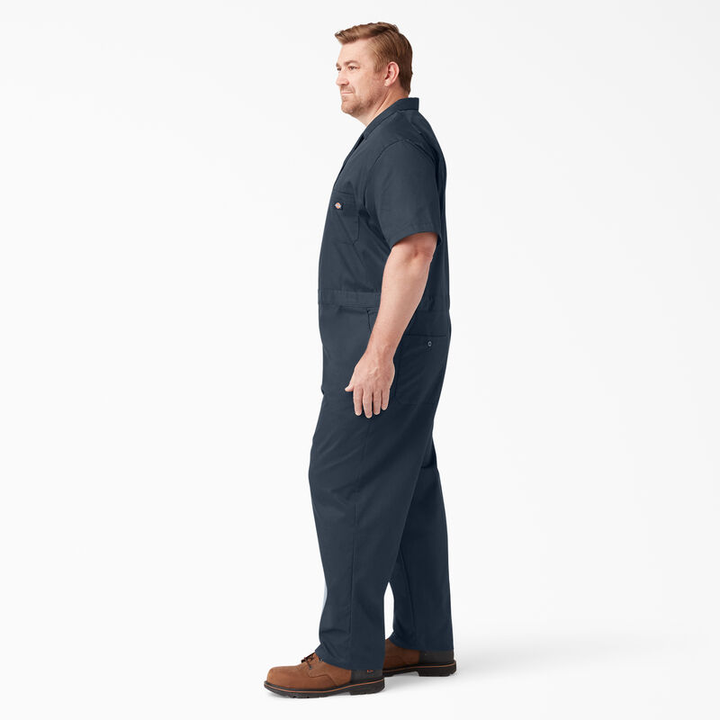 Dickies FLEX Short Sleeve Coveralls Dark Navy ID-Fj0fiVGE