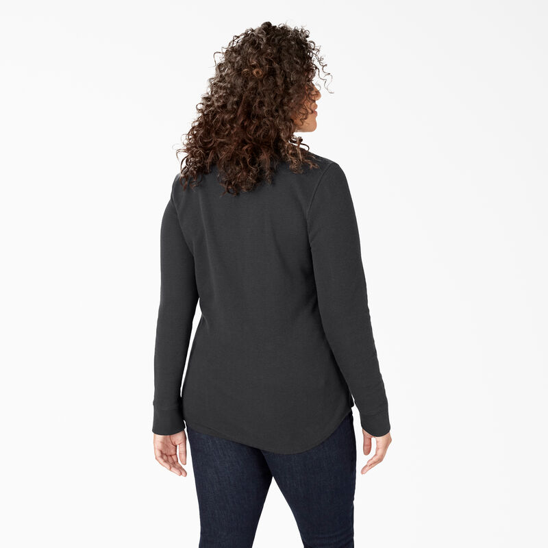 Dickies Plus Long Sleeve Thermal Shirt Black ID-FlCIsvNd