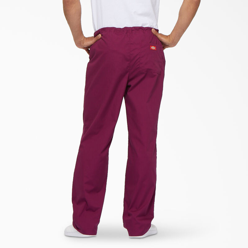 Dickies Unisex EDS Signature Scrub Pants Wine ID-FrdaKU0w